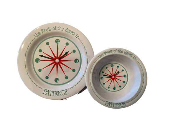 Patience Plate and Bowl Set