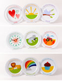 The Fruit Basket - Nine Fruit of the Spirit Plates