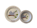 Peace Plate and Bowl Set