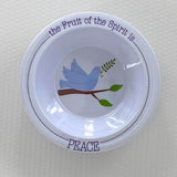 Peace Plate and Bowl Set