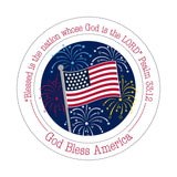 God Bless America Plate and Bowl Set