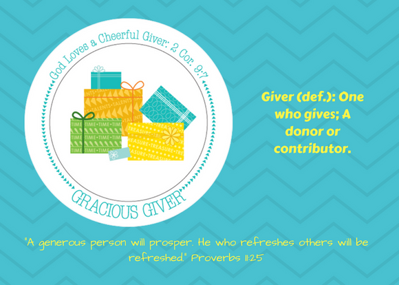 Gracious Giver